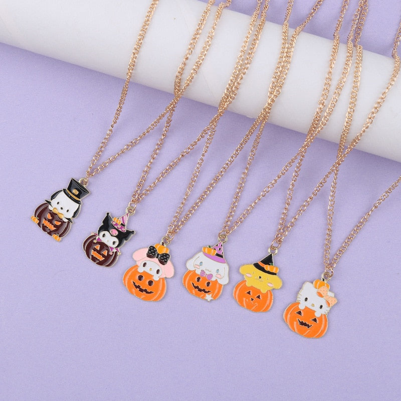 Sanrios Halloween Charm Necklace