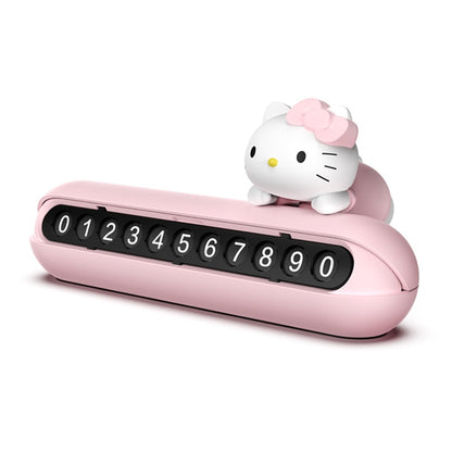 Sanrio Car Accessories Parking card