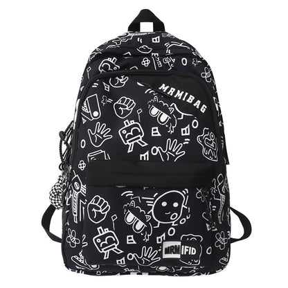 Graffiti Design Backpack black