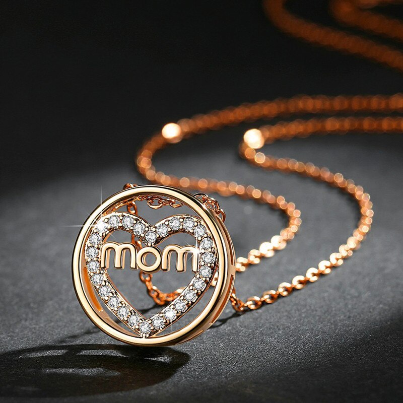 MOM Round Hanging Necklace