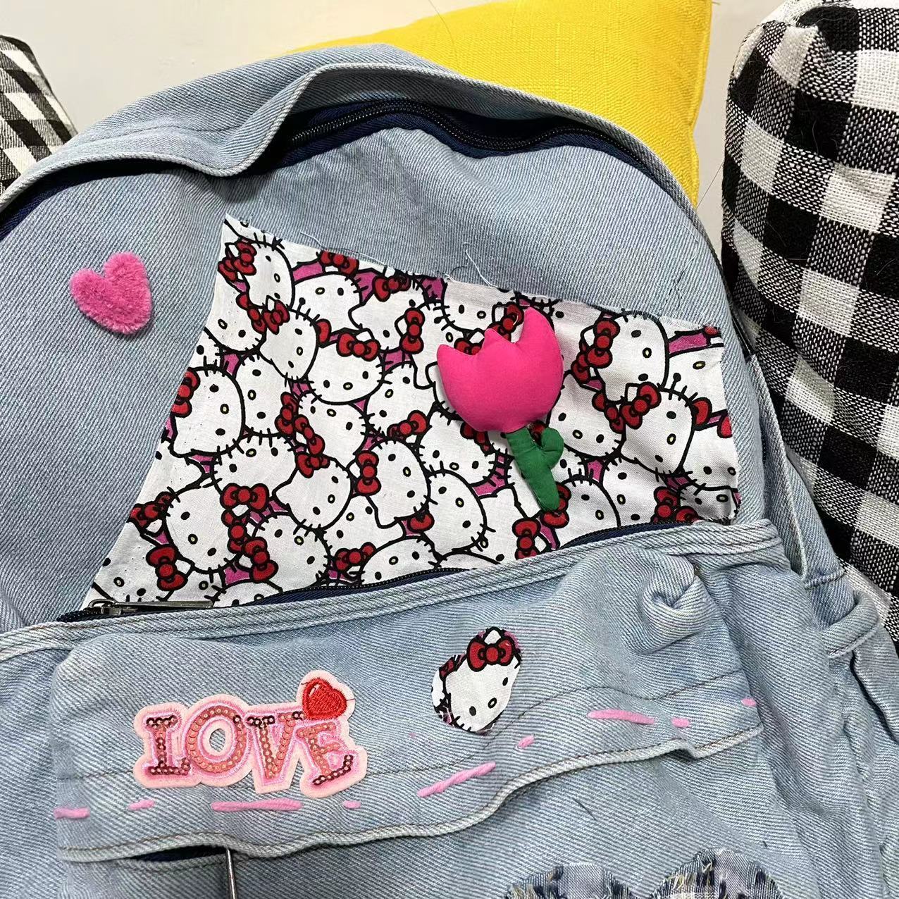 Hello Kitty Denim Bag