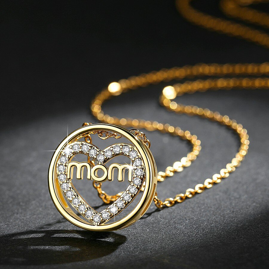 MOM Round Hanging Necklace