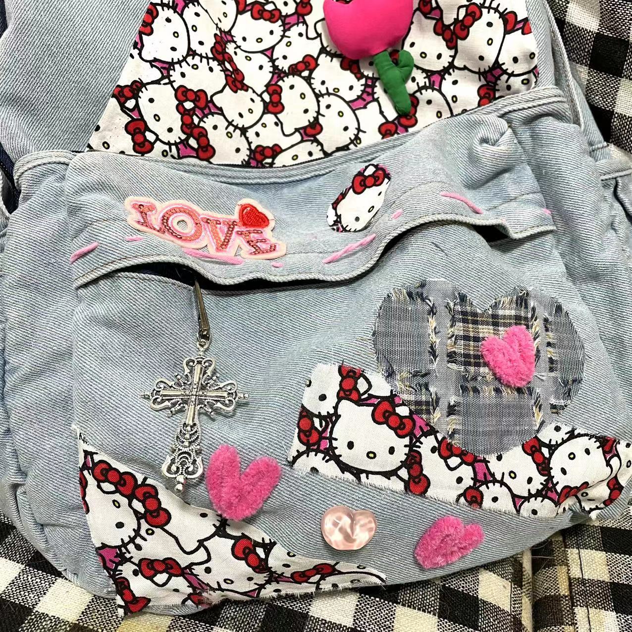 Hello Kitty Denim Bag